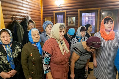 Великое освящение храма Казанской иконы Божией Матери г. Вольска и Божественная литургия в новоосвященном храме