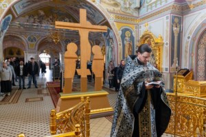 Пассия в Свято-Троицком кафедральном соборе г. Саратова