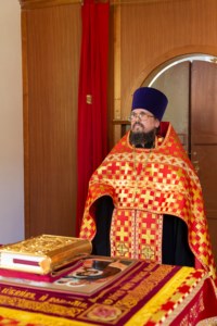 Всенощное бдение на Архиерейском подворье — храме в честь иконы Божией Матери «Утоли моя печали» г. Саратова