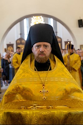 Всенощное бдение в храме во имя святых первоверховных апостолов Петра и Павла г. Саратова