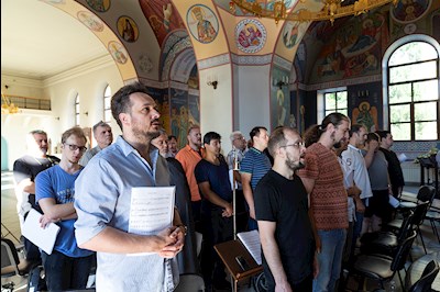 Завершилась запись диска песнопений, посвященных Пресвятой Богородице