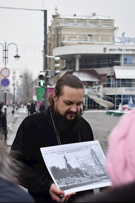 Священник провел краеведческую экскурсию