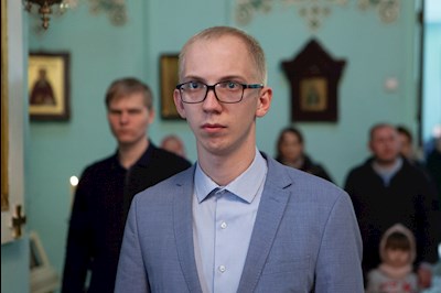Всенощное бдение в храме в честь Сошествия Святого Духа г. Саратова