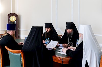 Состоялось заседание Архиерейского совета
