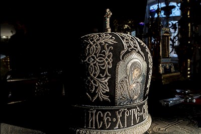 Литургия Преждеосвященных Даров в храме в честь Покрова Пресвятой Богородицы г. Покровска (Энгельса)