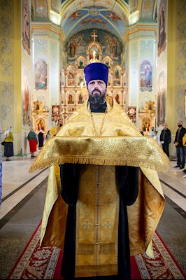 Всенощное бдение в храме Покрова Пресвятой Богородицы г. Саратова