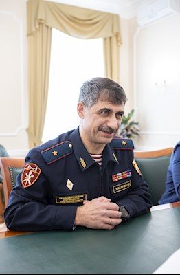 Митрополит Игнатий встретился с генералом Геннадием Макаровым
