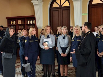 В семинарии прошла лекция для сотрудников УФСИН