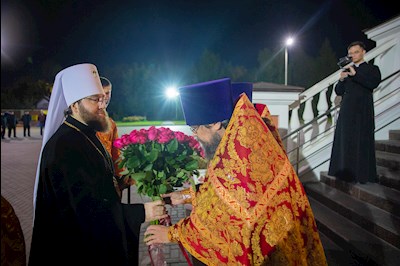 В Саратове встретили мощи святого великомученика Георгия Победоносца