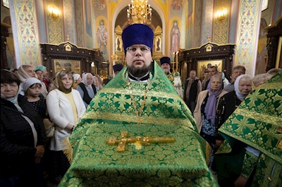Митрополит Игнатий совершил Божественную литургию в Иоанновском женском монастыре в пос. Алексеевка Хвалынского района