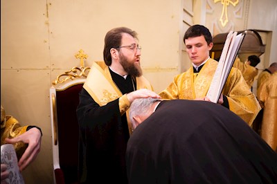 Митрополит Игнатий совершил всенощное бдение в Покровском соборе г. Саратова