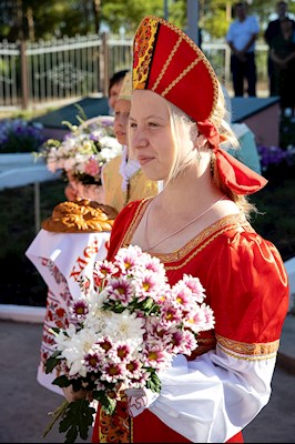 Митрополит Игнатий совершил великое освящение храма святых первоверховных апостолов Петра и Павла с. Куликовка Вольского района и Божественную литургию в новоосвященном храме