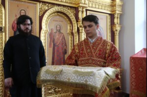 Великое освящение храма святой великомученицы Екатерины г. Саратова и Божественная литургия в новоосвященном храме