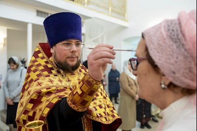Встреча ковчега с мощами мученицы Татианы