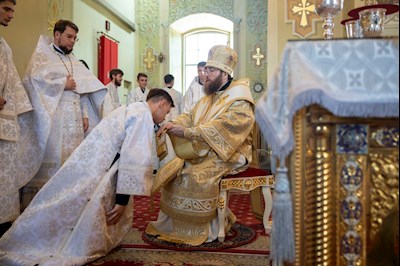 Митрополит Игнатий совершил Божественную литургию в Покровском соборе г. Саратова