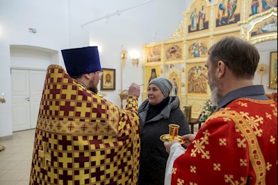 Встреча ковчега с мощами мученицы Татианы