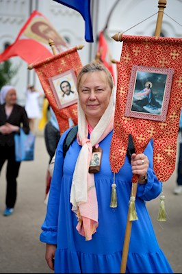 Митрополит Игнатий совершил Литургию в храме великомученика Георгия Победоносца г. Саратова