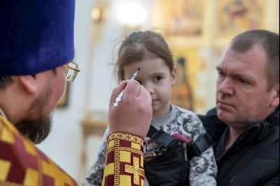 Встреча ковчега с мощами мученицы Татианы