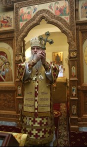 Божественная литургия в храме во имя святителя и чудотворца Николая на Елшанском кладбище г. Саратова