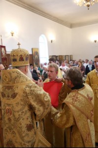 Божественная литургия в храме в честь Покрова Пресвятой Богородицы р.п. Новые Бурасы