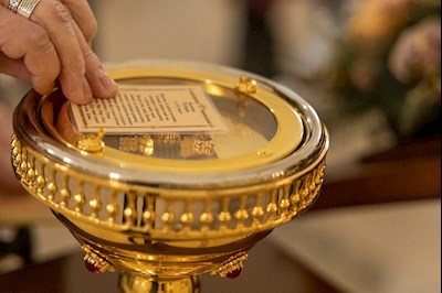 Встреча ковчега с мощами мученицы Татианы