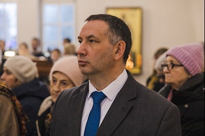 Архиереи Саратовской митрополии совершили Божественную литургию в соборном храме святого благоверного князя Александра Невского г. Ртищево