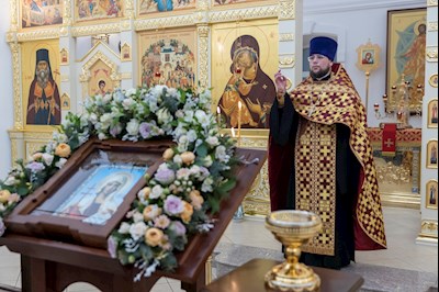 Встреча ковчега с мощами мученицы Татианы