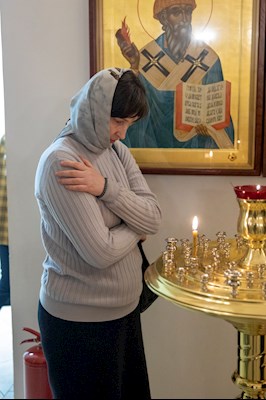 Встреча ковчега с мощами мученицы Татианы