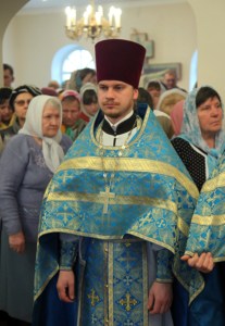 Божественная литургия в храме в честь иконы Божией Матери «Скоропослушница» гор.Шиханы Вольского района