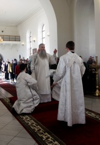 Божественная Литургия в Cвято-Никольском мужском монастыре г. Саратова