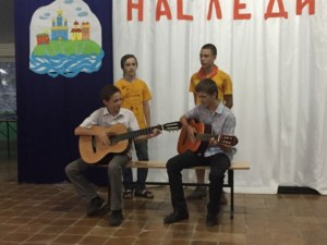 Закрытие первой смены лагеря «Солнечный»
