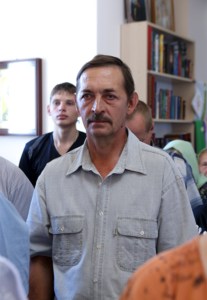 Божественная литургия в храме во имя святителей Василия Великого, Григория Богослова, Иоанна Златоуста г. Саратова