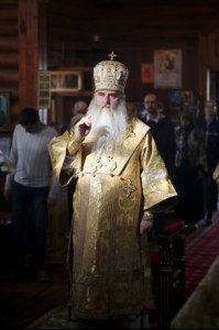 Божественная литургия в храме в честь Сретения Господня г. Саратова