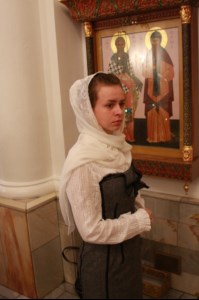 Божественная литургия в храме в честь иконы Божией Матери «Утоли моя печали»