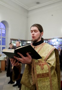 Всенощное бдение в Благовещенском храме г. Вольска