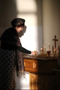 Великое повечерие с чтением канона преподобного Андрея Критского в Свято-Троицком кафедральном соборе г. Вольска