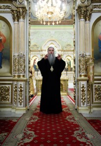 Всенощное бдение в храме в честь Покрова Пресвятой Богородицы г. Саратова