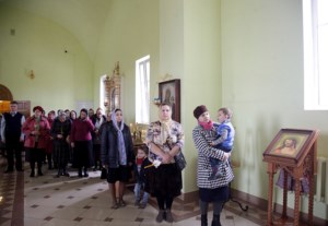 Пассия в Свято-Никольском храме г. Ртищево