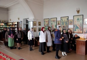 Пассия в храме в честь Рождества Христова г.Вольска