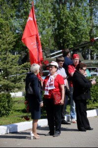 Митинг в Парке Победы на Соколовой горе