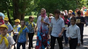 В «Солнечном» прошел традиционный крестный ход