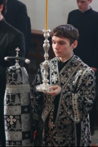 Литургия Преждеосвященных Даров в храме в честь иконы Божией Матери «Утоли моя печали»