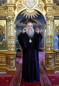 Всенощное бдение с чином Погребения Божией Матери в Свято-Троицком кафедральном соборе г. Саратова