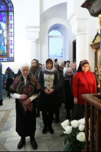 Божественная литургия на Архиерейском подворье – храме в честь иконы Божией Матери «Утоли моя печали» г.Саратова