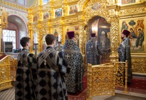 Пассия в Свято-Троицком кафедральном соборе г.Саратова