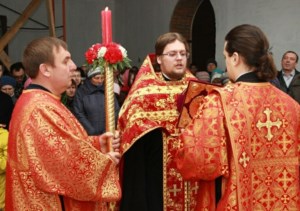 Строящийся храм Александра Невского и музей боевой и трудовой славы провели праздник в честь 775-летия победы на Чудском озере