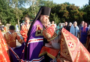 Божественная литургия в Вавиловом Доле