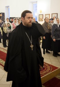 Божественная литургия в храме во имя святителя Николая Японского г. Саратова