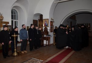 Монашеский постриг в Спасо-Преображенском мужском монастыре г.Саратова