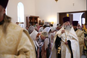 Всенощное бдение в храме во имя апостола и евангелиста Иоанна Богослова г.Саратова